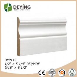 Decorative baseboard mouldings for home decoration